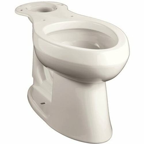 KOHLER Highline 12 in. Rough In Elongated Chair Height Toilet Bowl Only in White, Seat Not Included KOHLER Highline 12 in. Rough In Elongated Chair Height Toilet Bowl Only in White, Seat Not Included