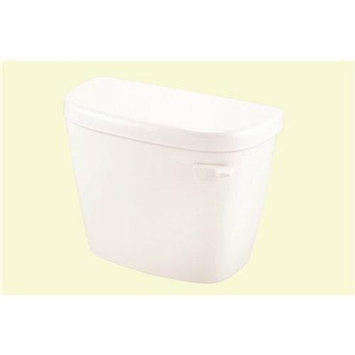 Gerber Maxwell 1.28 GPF Single Flush Toilet Tank Only in White with Right Hand Tank Lever Gerber Maxwell 1.28 GPF Single Flush Toilet Tank Only in White with Right Hand Tank Lever