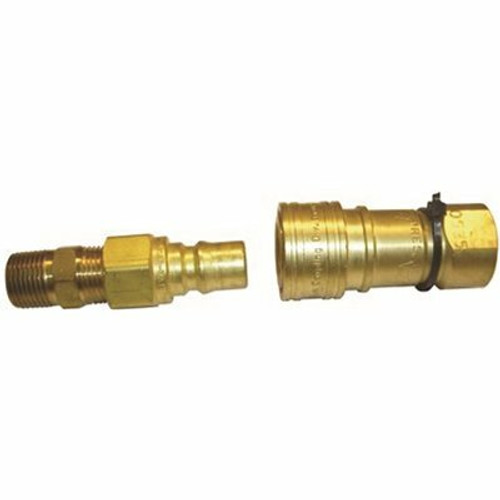 Mr. Heater Quick Connector Fitting with 3/8 in. MPT x 3/8 in. FPT Ends Mr. Heater Quick Connector Fitting with 3/8 in. MPT x 3/8 in. FPT Ends