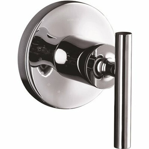 KOHLER Purist 1-Handle Valve Handle in Polished Chrome (Valve Not Included) KOHLER Purist 1-Handle Valve Handle in Polished Chrome (Valve Not Included)
