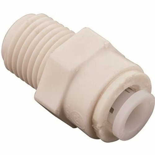 BrassCraft 3/8 in. O.D. Tube x 3/8 in. Thread Nylon Push in Tube Male Connector BrassCraft 3/8 in. O.D. Tube x 3/8 in. Thread Nylon Push in Tube Male Connector