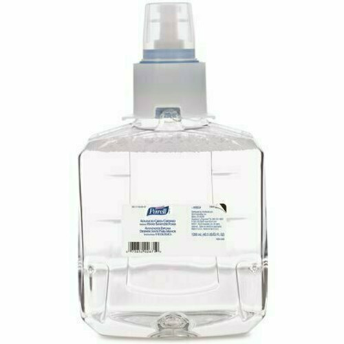 Purell Advanced Green Certified Hand Sanitizer Foam, Fragrance Free, 1200 mL EcoLogo Certified Sanitizer Refill (Pack of 2)