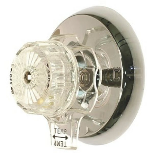 ProPlus Trim Kit For 4.5 In. Chrome-Plated, Brass Escutcheon