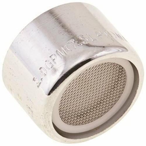 Premier 55/64 in. 2.0 GPM, 27 Thread Slotless Female Aerator Premier 55/64 in. 2.0 GPM, 27 Thread Slotless Female Aerator