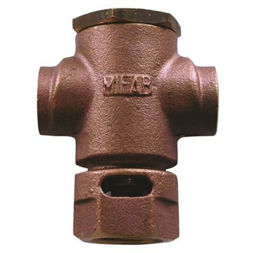 MIFAB CONTINUOUS FLOW TRAP SEAL PRIMER WITH 1/2 IN. CONNECTIONS