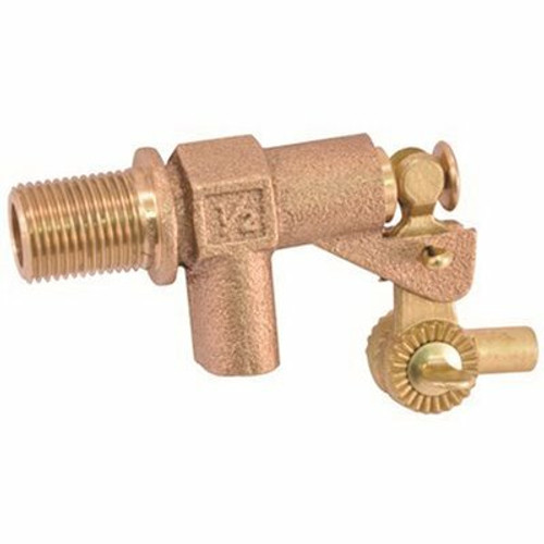 ProPlus Float Valve, 1/2 in. MIP Plain Out, Lead Free