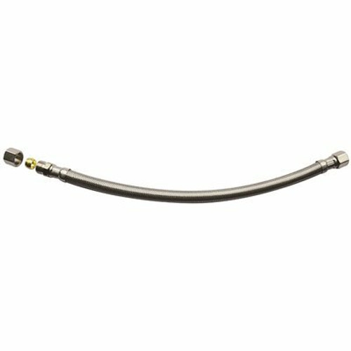 DuraPro 3/8 in. Compression x 3/8 in. Compression Delta Style x 12 in. Braided Stainless Steel Faucet Supply Line DuraPro 3/8 in. Compression x 3/8 in. Compression Delta Style x 12 in. Braided Stainless Steel Faucet Supply Line
