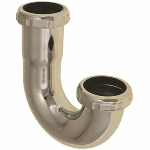 Premier 1-1/2 in. Brass 45-Degree J-Bend, 17-Gauge in Chrome Premier 1-1/2 in. Brass 45-Degree J-Bend, 17-Gauge in Chrome