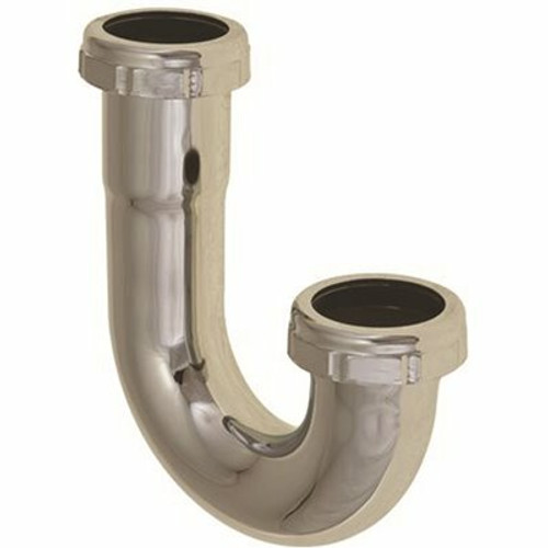 Premier 1-1/4 in. Brass 45-Degree J-Bend, 22-Gauge in Chrome Premier 1-1/4 in. Brass 45-Degree J-Bend, 22-Gauge in Chrome