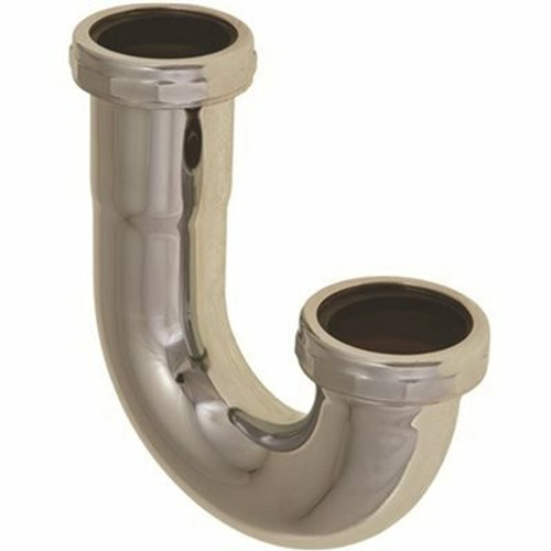 Premier 1-1/2 in. Brass 45-Degree J-Bend Elbow 22-Gauge in Chrome Premier 1-1/2 in. Brass 45-Degree J-Bend Elbow 22-Gauge in Chrome