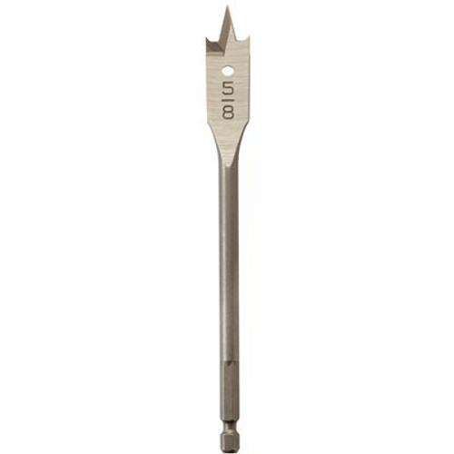 Milwaukee 5/8 in. x 6 in. Flat Wood Boring Bit Milwaukee 5/8 in. x 6 in. Flat Wood Boring Bit