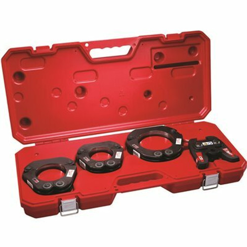 Milwaukee M18 Force Logic 2-1/2 in. - 4 in. Press Ring Kit Set (4 Jaws Included) Milwaukee M18 Force Logic 2-1/2 in. - 4 in. Press Ring Kit Set (4 Jaws Included)
