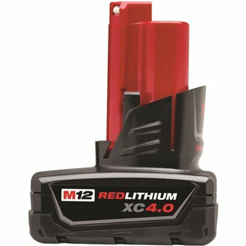 Milwaukee M12 12-Volt Lithium-Ion XC Extended Capacity Battery Pack 4.0Ah Milwaukee M12 12-Volt Lithium-Ion XC Extended Capacity Battery Pack 4.0Ah