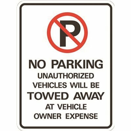 HY-KO 18 in. x 24 in. No Parking Heavy-Duty Sign HY-KO 18 in. x 24 in. No Parking Heavy-Duty Sign