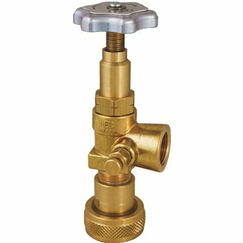 MEC 3/4 in. FNPT x 1-3/4 in. F.Acme, Liquid Loading/Unloading Brass Valve MEC 3/4 in. FNPT x 1-3/4 in. F.Acme, Liquid Loading/Unloading Brass Valve