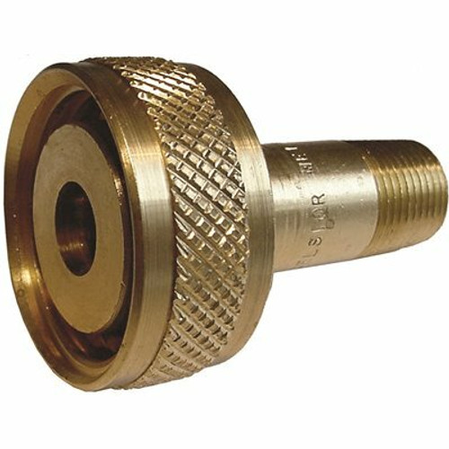 MEC 1-3/4 in. Female Acme x 3/4 in. MNPT Brass Filler Coupling MEC 1-3/4 in. Female Acme x 3/4 in. MNPT Brass Filler Coupling