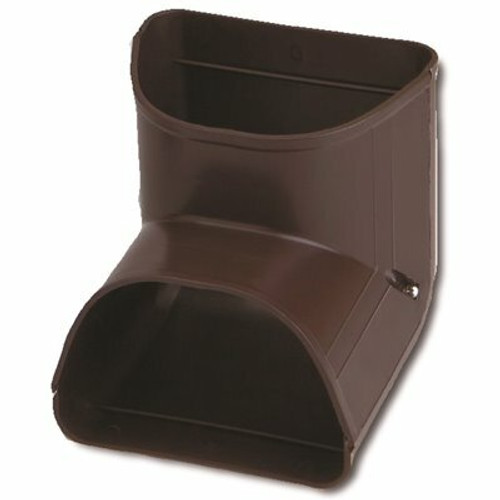 RectorSeal 90-Degree Inside Vertical Elbow, Brown, 4-1/2 in. (6/Carton)