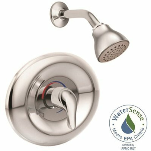 MOEN Chateau lever 1-Handle 1-Spray Tub and Shower Faucet Trim Kit in Chrome (Valve Not Included)