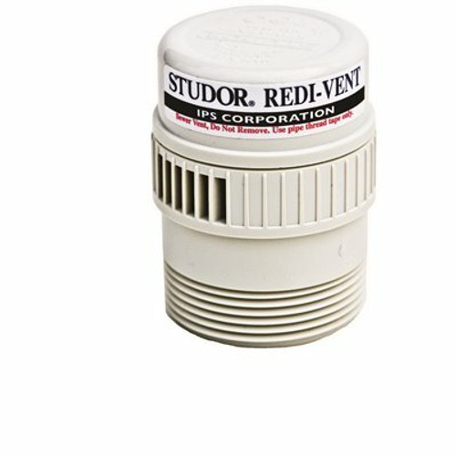 STUDOR Redi-Vent 20346 Air Admittance Valve with PVC Adapter, 1-1/2- or 2 in. Connection