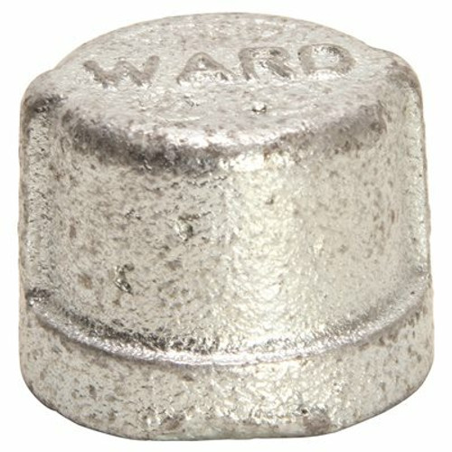 WARD MFG. GALVANIZED MALLEABLE CAP 1/2 IN.