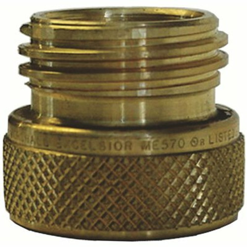 MEC Gas Fill Check Adapter Fitting 1-3/4 in. F x 1-3/4 in. M