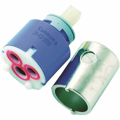 Symmons Symmetrix Cartridge for Single Handle Lavatory and Kitchen Faucets 2.2 D 1-Pack Symmons Symmetrix Cartridge for Single Handle Lavatory and Kitchen Faucets 2.2 D 1-Pack