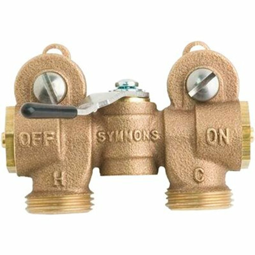 Symmons 1 in. Copper IPS PE Laundry-Mate Washing Machine Valve
