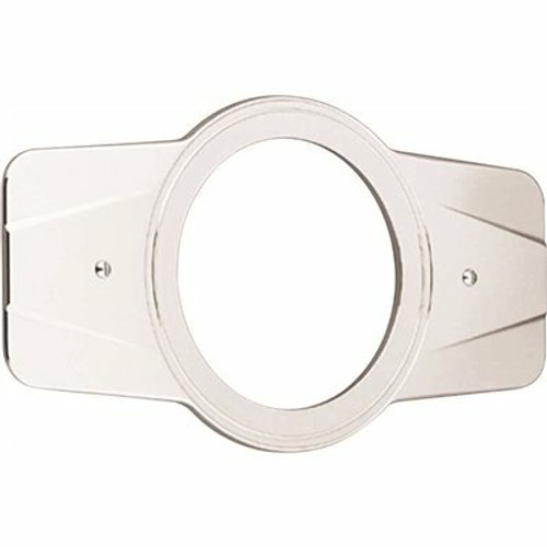 CLEVELAND FAUCET GROUP 7 in. Dia Metal Remodel Cover Plate in Chrome