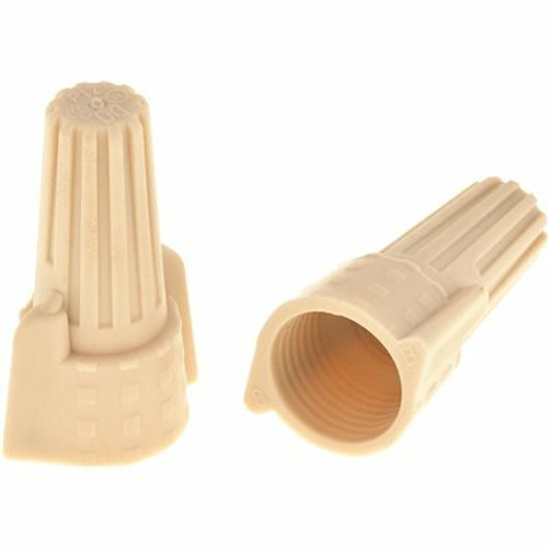 Preferred Industries Wing-Type Wire Connector, Tan (100-Pack) Preferred Industries Wing-Type Wire Connector, Tan (100-Pack)