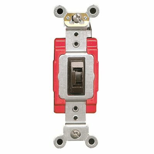 Leviton 1-POLE INDUSTRIAL GRADE LOCKING TOGGLE SWITCH, BROWN, 120 / 277 VOLTS, 20 AMPS Leviton 1-POLE INDUSTRIAL GRADE LOCKING TOGGLE SWITCH, BROWN, 120 / 277 VOLTS, 20 AMPS
