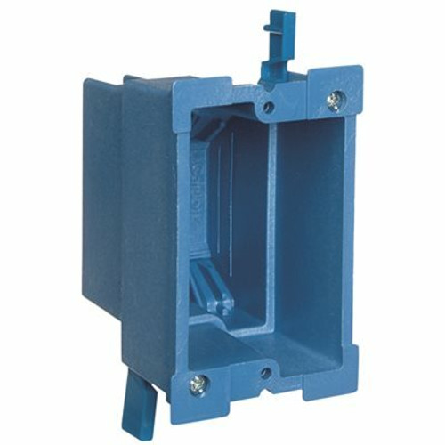 Carlon 1-Gang 18 cu. in. Old Work PVC Heavy Wall Electrical Switch and Outlet Box Carlon 1-Gang 18 cu. in. Old Work PVC Heavy Wall Electrical Switch and Outlet Box