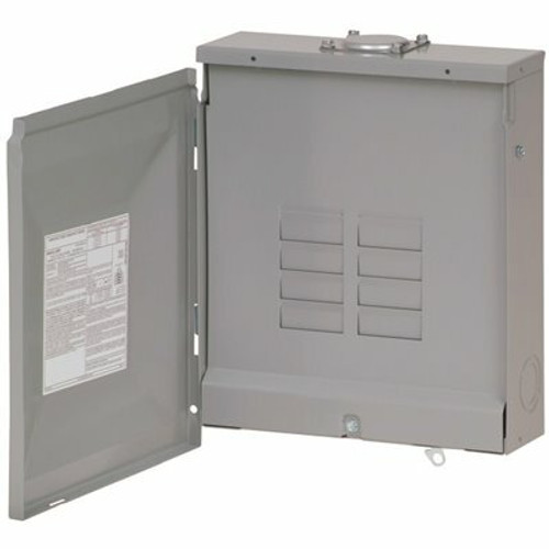 Eaton BR 125 Amp 8-Space 16-Circuit Outdoor Main Lug Loadcenter with Cover