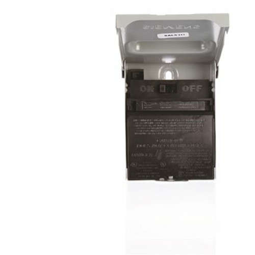 Siemens 60 Amp Non-Automatic Switch AC Disconnect in a Steel Enclosure Siemens 60 Amp Non-Automatic Switch AC Disconnect in a Steel Enclosure