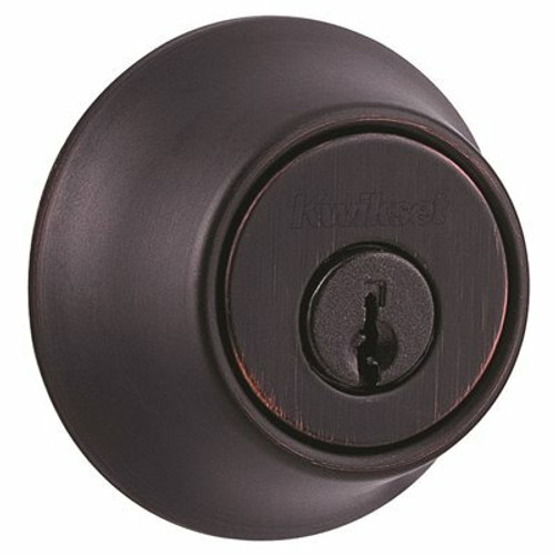 Kwikset 660 Series Venetian Bronze Single-Cylinder Deadbolt Kwikset 660 Series Venetian Bronze Single-Cylinder Deadbolt