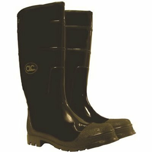CLC Men's Size 9 Black PVC Rain Boot