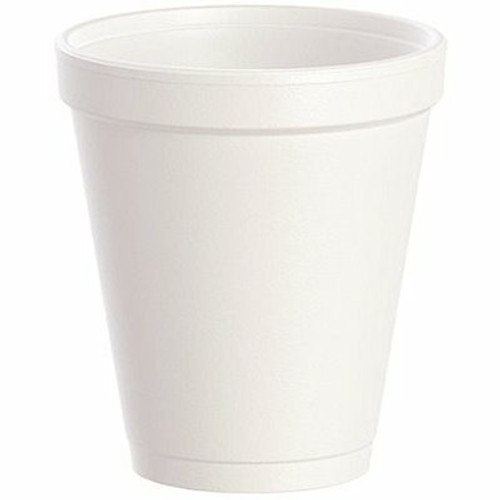 DART J Cup 8 oz. Insulated Foam Cup, White (1000 per Case) DART J Cup 8 oz. Insulated Foam Cup, White (1000 per Case)