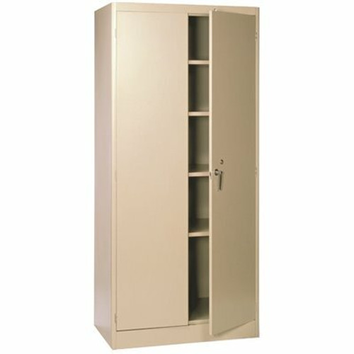 LYON WORKSPACE PRODUCTS 1000 Series 36 in. x 18 in. x 78 in. Steel Storage Cabinet 1801438
