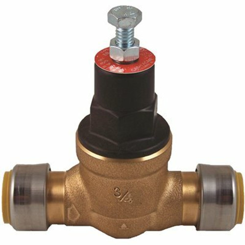 SharkBite 3/4 in. Bronze EB-45 Direct Push-to-Connect Pressure Regulating Valve