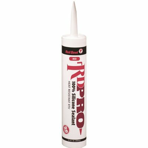 Red Devil 10.1 oz. Red Silicone Heat Resistant Caulk