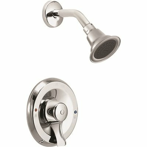 MOEN Posi-Temp 1-Handle 1-Spray Shower Faucet Valve Included in Chrome