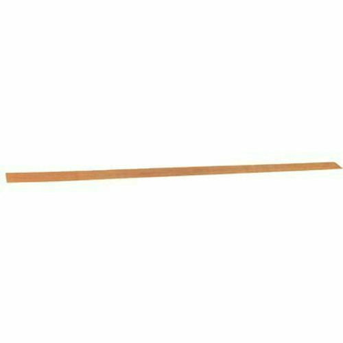 Hampton Bay 91.5 in. W x 4.5 in. H Toe Kick Molding in Medium Oak