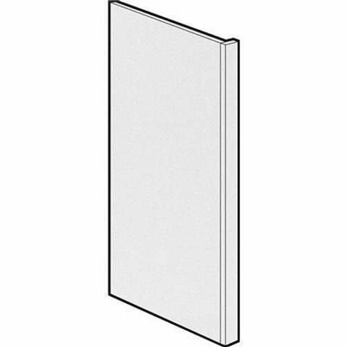Hampton Bay 24 in. W x 34.5 in. H Dishwasher End Panel in Satin White