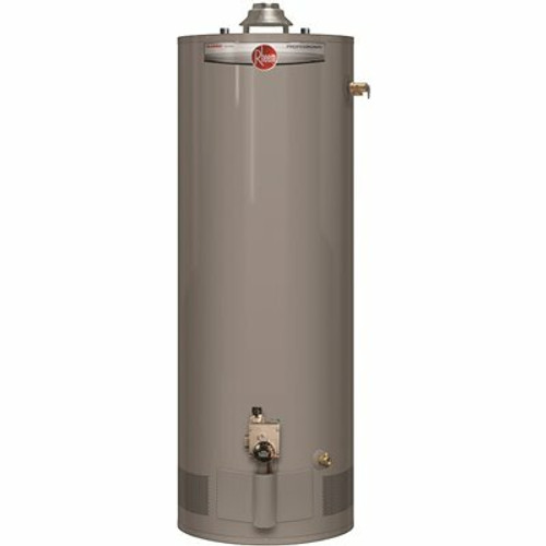 Rheem 40 Gal. Professional Classic 32,000 BTU Tall Residential Atmospheric Liquid Propane Water Heater Side T&P Relief Valve Rheem 40 Gal. Professional Classic 32,000 BTU Tall Residential Atmospheric Liquid Propane Water Heater Side T&P Relief Valve