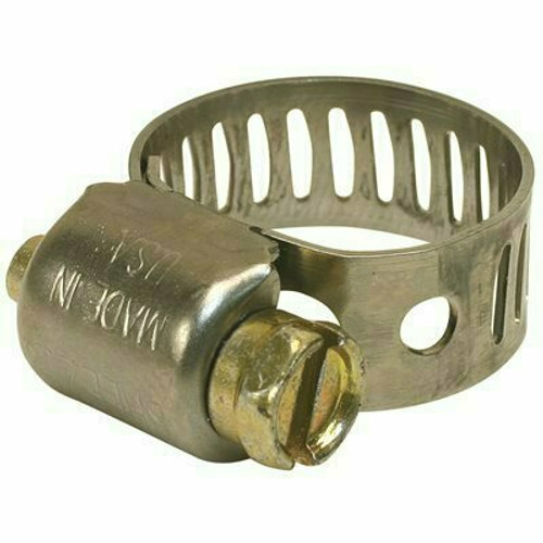 Breeze Clamp 13/16 in. - 1-3/4 in. Hose Clamp Stainless Steel (10-Pack)