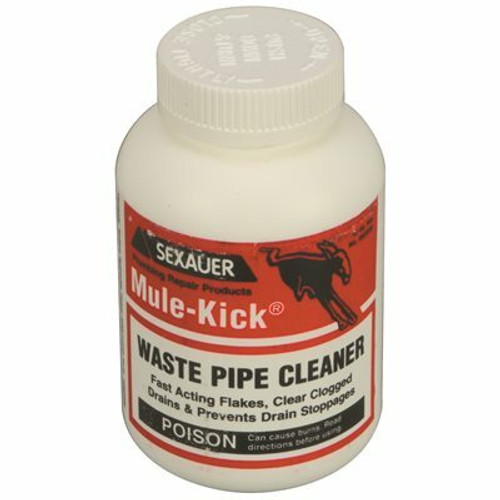National Brand Alternative MULE KICK WASTE PIPE CLEANER, 12 OZ., 24 PER CASE National Brand Alternative MULE KICK WASTE PIPE CLEANER, 12 OZ., 24 PER CASE