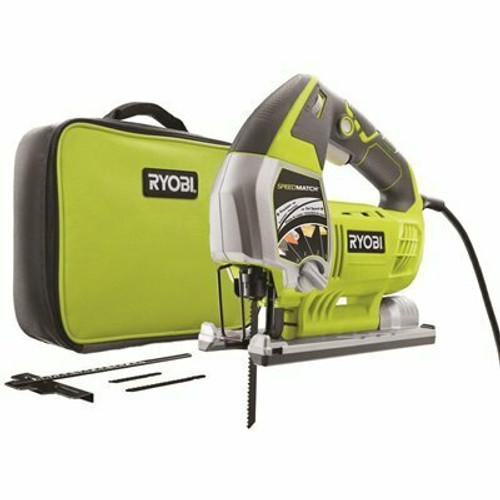 RYOBI 6.1 Amp Corded Variable Speed Orbital Jig Saw with SPEEDMATCH Technology RYOBI 6.1 Amp Corded Variable Speed Orbital Jig Saw with SPEEDMATCH Technology