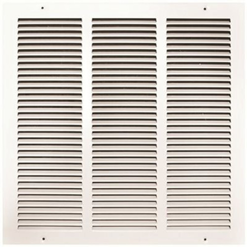 TruAire 16 in. x 16 in. White Stamped Return Air Grille