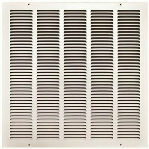 TruAire 20 in. x 20 in. White Stamped Return Air Grille TruAire 20 in. x 20 in. White Stamped Return Air Grille