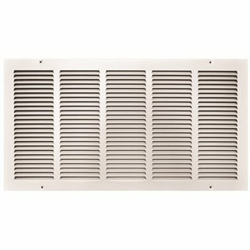 TruAire 24 in. x 12 in. White Stamped Return Air Grille TruAire 24 in. x 12 in. White Stamped Return Air Grille