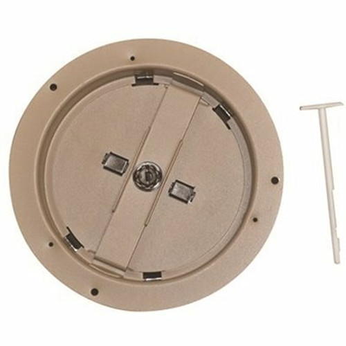 TruAire 6 in. Round Butterfly Diffuser Damper with Installation Ring - Brown TruAire 6 in. Round Butterfly Diffuser Damper with Installation Ring - Brown